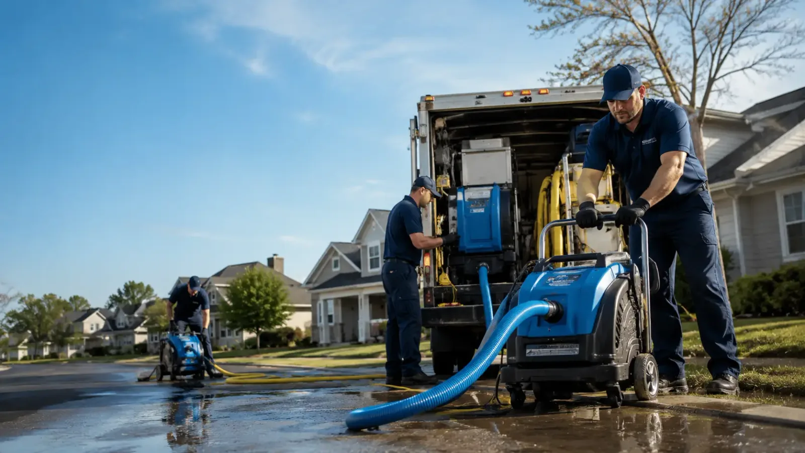 Flood Damage Cleanup in Webber, KS
